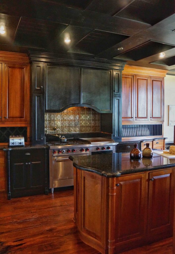 Your private chef, included in your rental, will prepare 2 meals per day in this luxurious kitchen. 