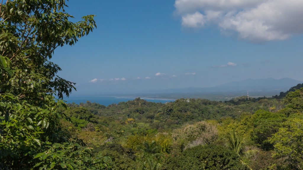 From the balcony of the master bedroom, the beauty of the Manuel Antonio rainforest is a spectacular sight.