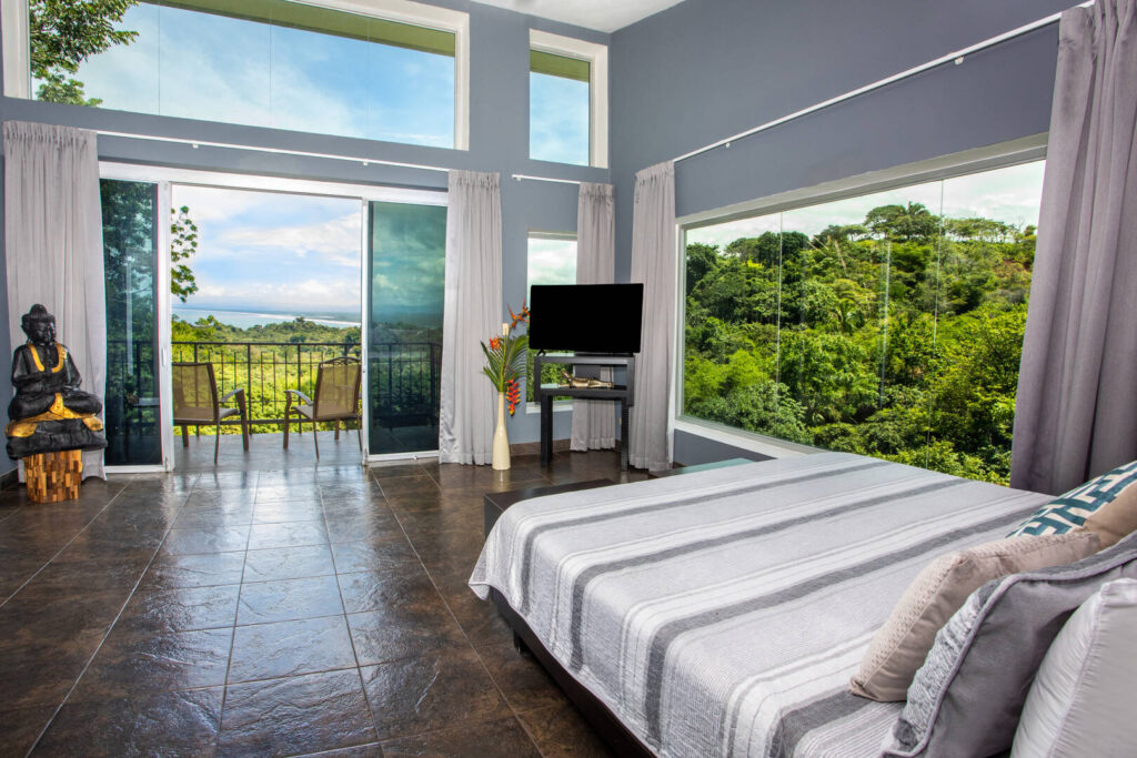 What a view! Enjoy it from your private balcony or from the comfort of your luxury bed.