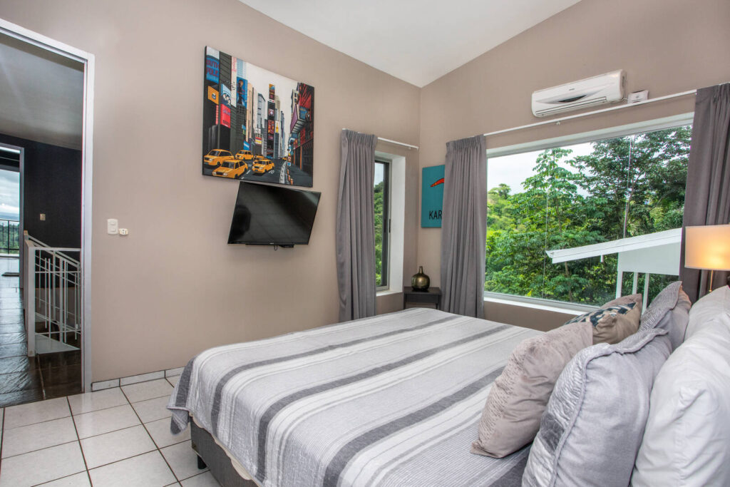 All the bedrooms have air conditioning for optimum comfort if the nights are a little hot.