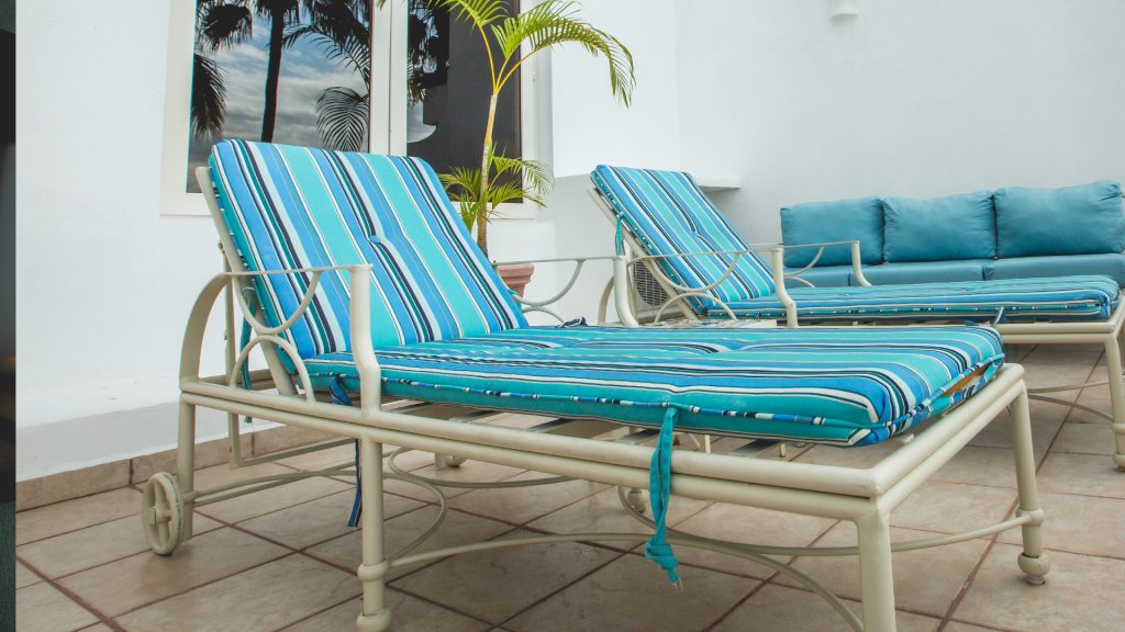 These comfy lounge chairs will be great for getting that sun tan you have been craving. 