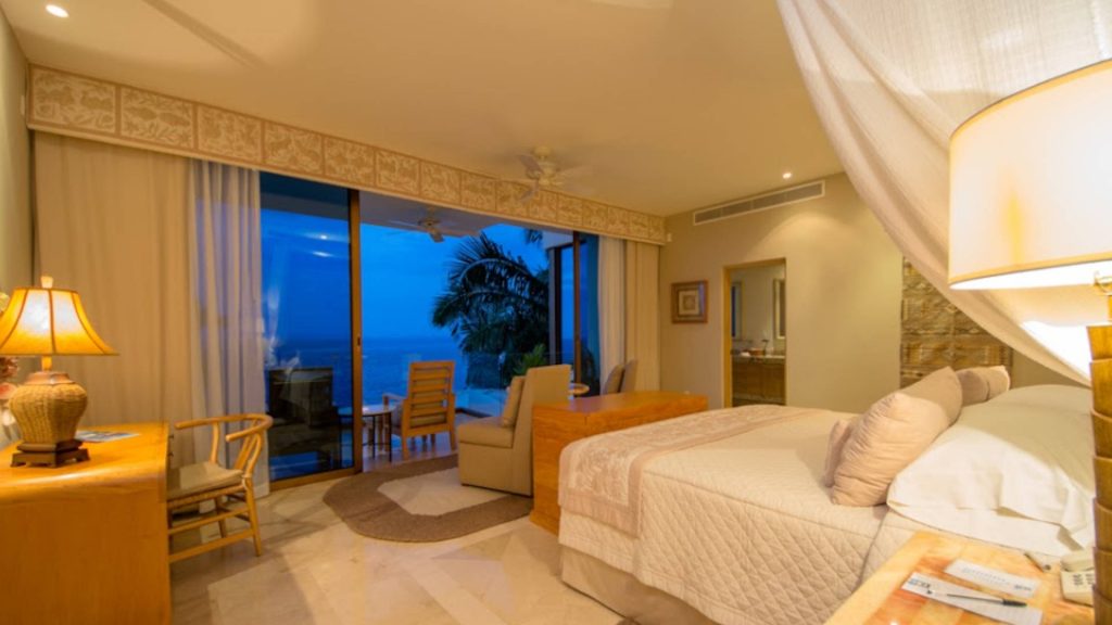 The perfectly designed bedrooms are stylish and functional for your vacation. 