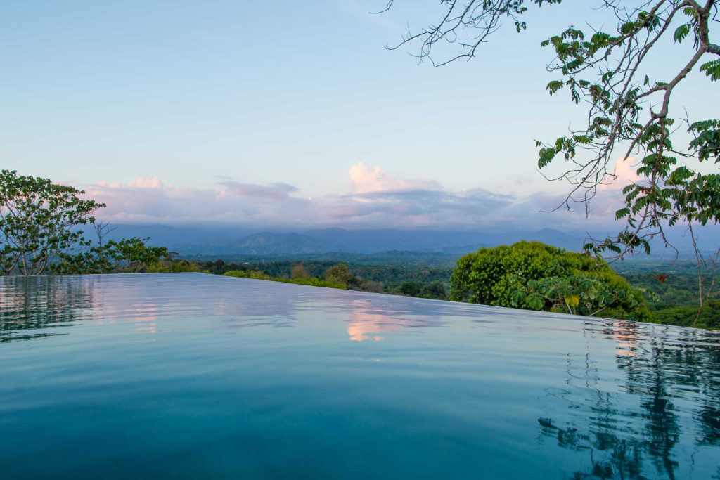 Relax in the infinity pool and enjoy the spectacular panoramic views. This villa is luxury at its finest.