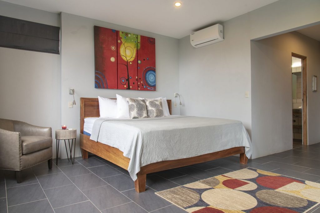 There are two beautifully furnished master bedrooms with king beds and ensuite bathrooms.