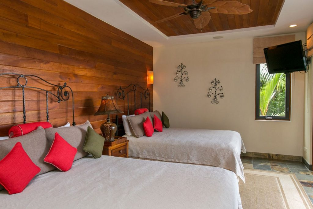All the bedrooms feature a TV and fine luxury linens.