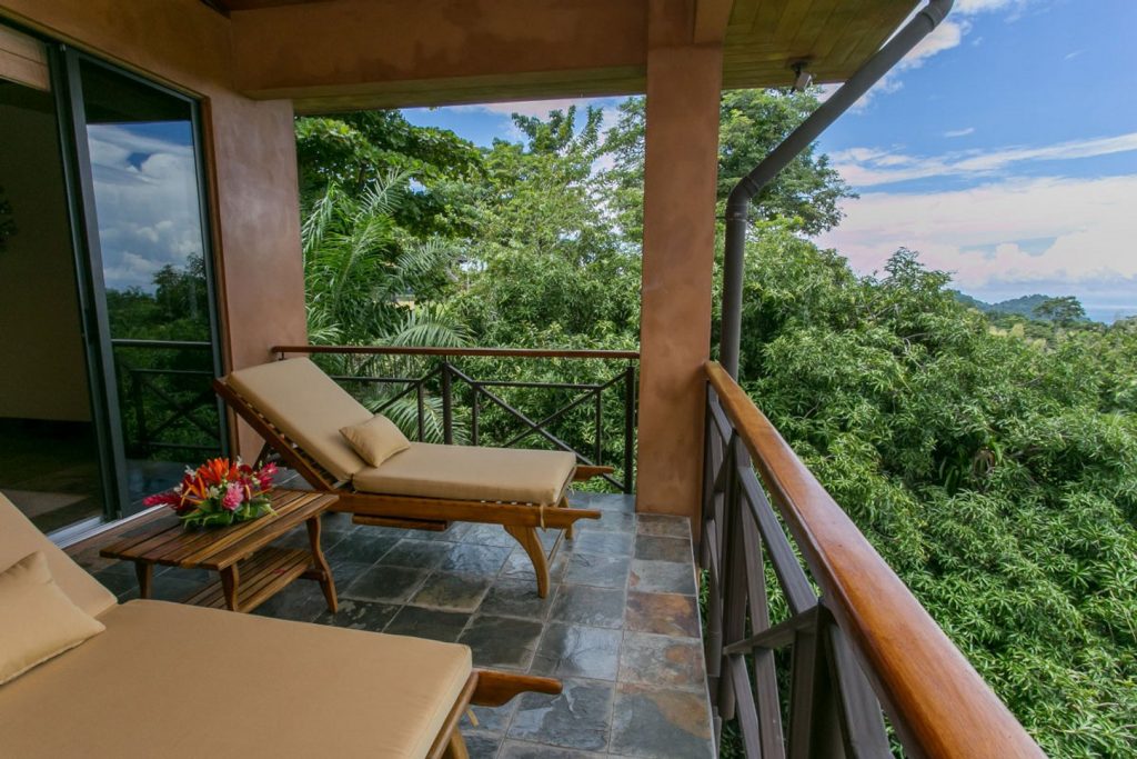 From the private balconies you are surrounded by stunning tropical nature, look out for toucans swooping by.