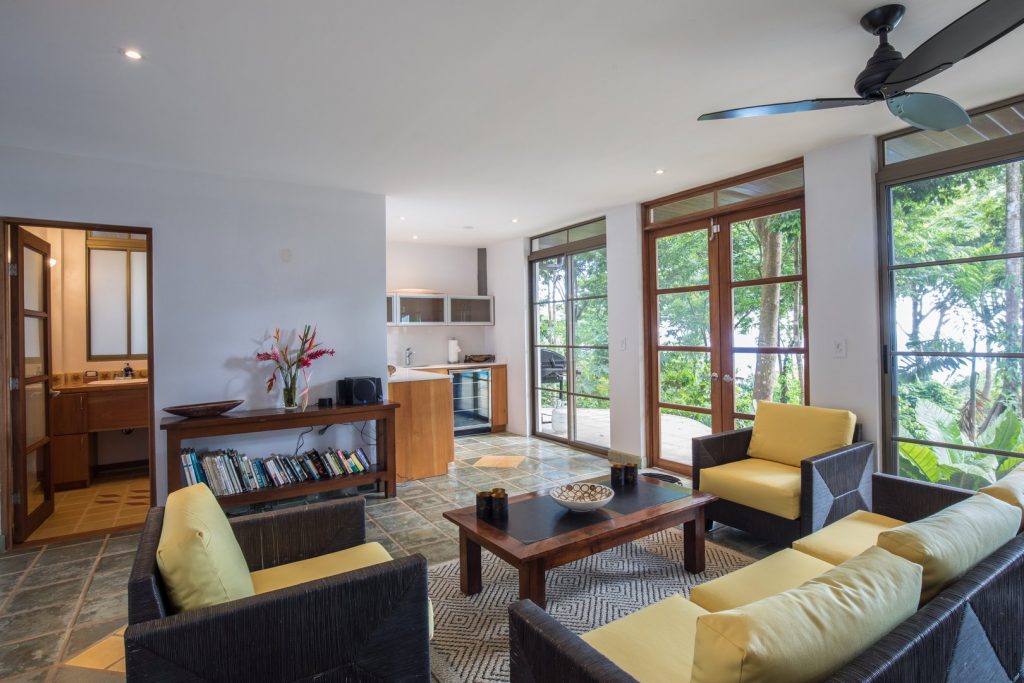 Open the doors and let in the fresh ocean breeze in this light and spacious lounge.