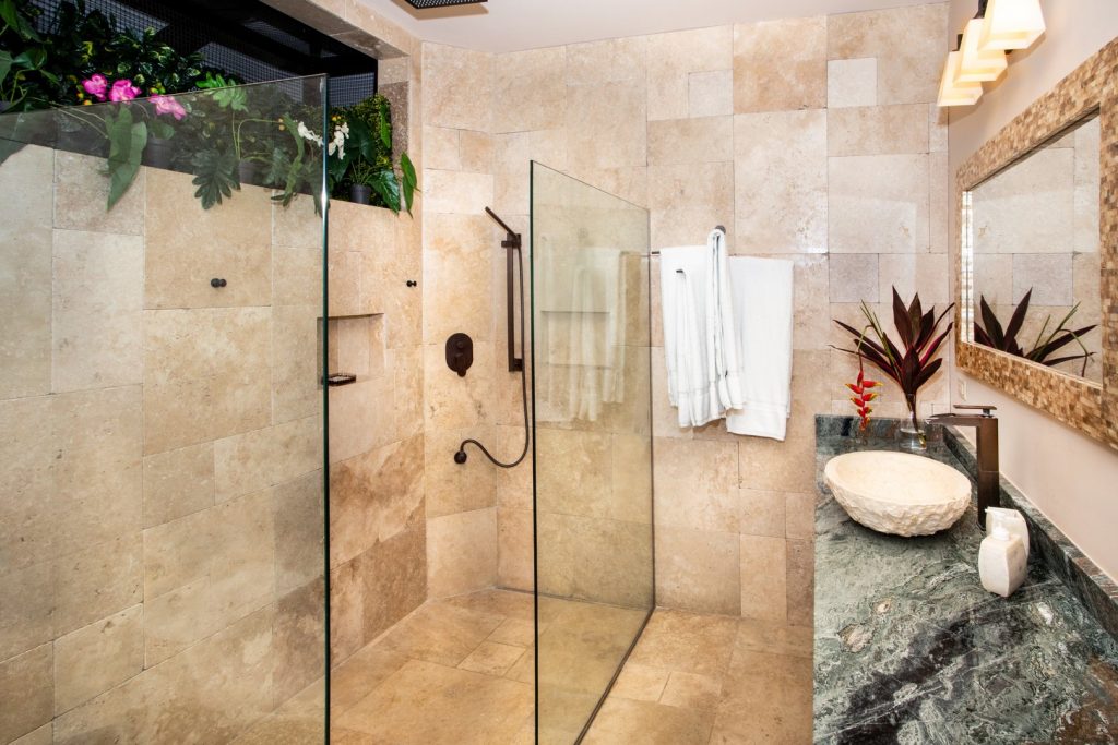 Enjoy a nice refreshing shower in your beautifully-designed ensuite bathroom.