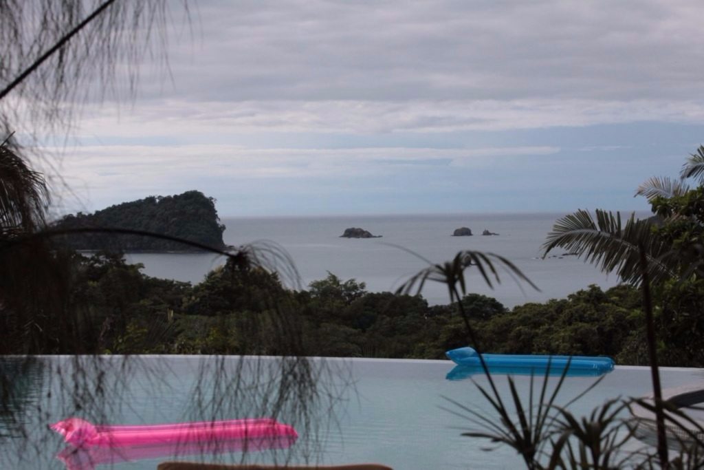 Manuel Antonio is known for its beautiful scenery and this villa has some of the very best views of this tropical paradise.
