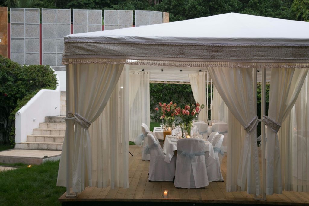Let the staff help you plan your special event and decorate and personalize the events tent. 
