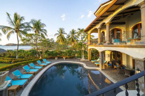 Playa Potrero Beachfront 9BR Luxury Villa with Chef Service