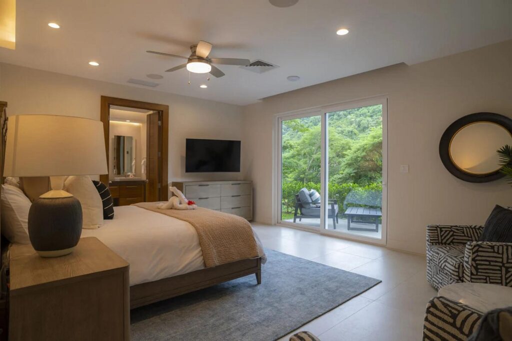 Wake up rested, step outside, and enjoy the sound of tropical birds in the trees.