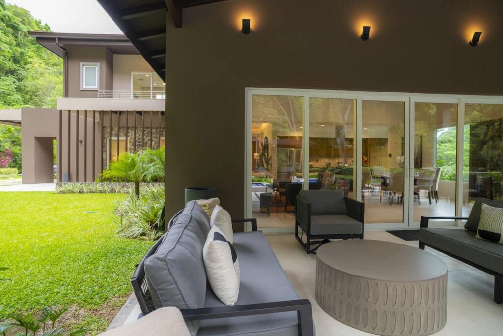 Outdoor spaces here invite you to unwind and soak in the surrounding nature.