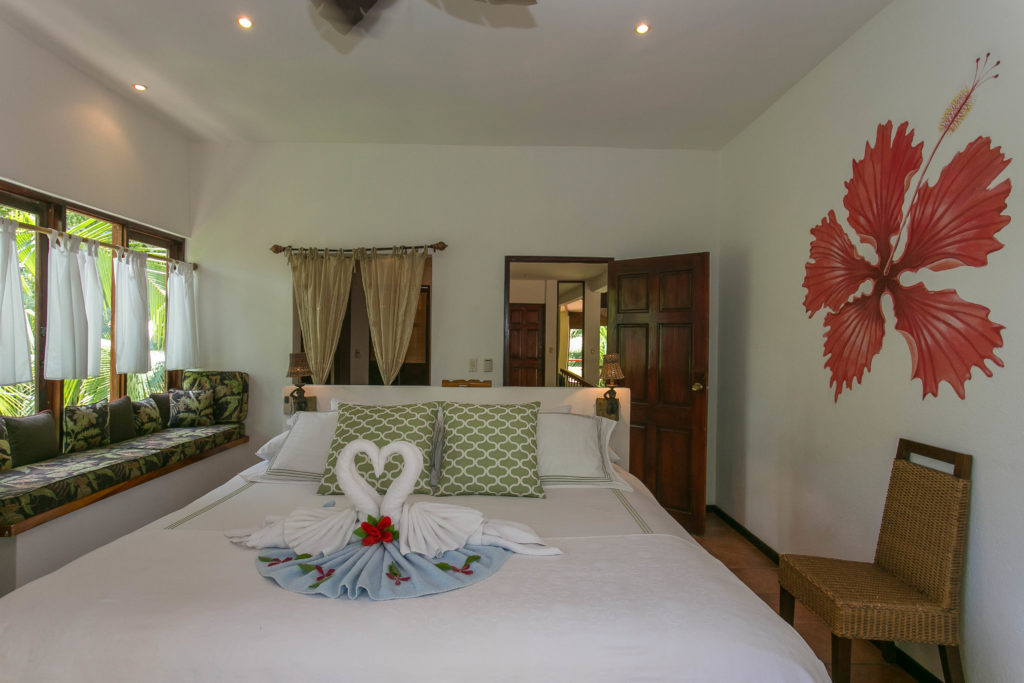 With bedrooms of such quality and comfort so close to the beach, this is the perfect villa for your tropical vacation.