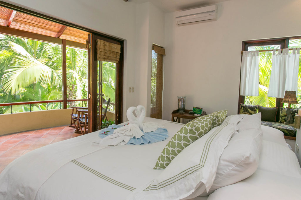 Every bedroom has air conditioning and access to a balcony or terrace.