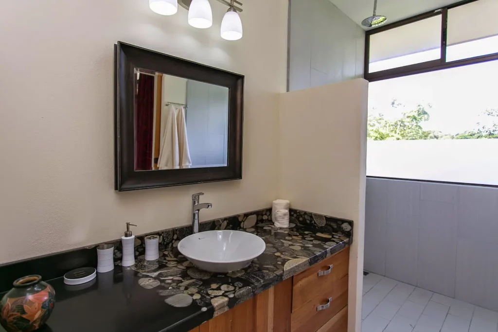 Each bedroom has an ensuite bathroom with luxury fixtures and amenities included.