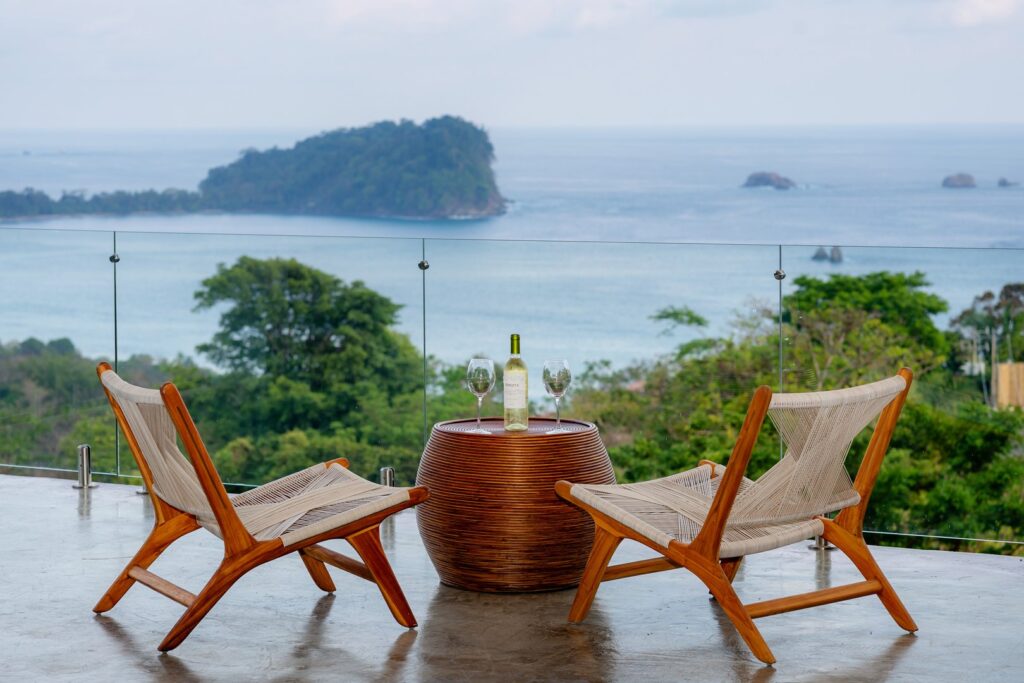 Sit back and be amazed by the awe-inspiring views as you sip on a refreshing glass of wine.