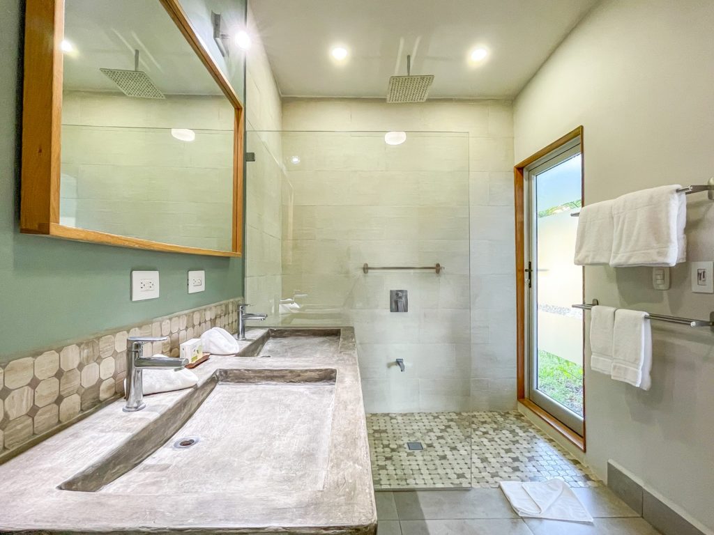 Each bedroom has its own beautifully designed bathroom.