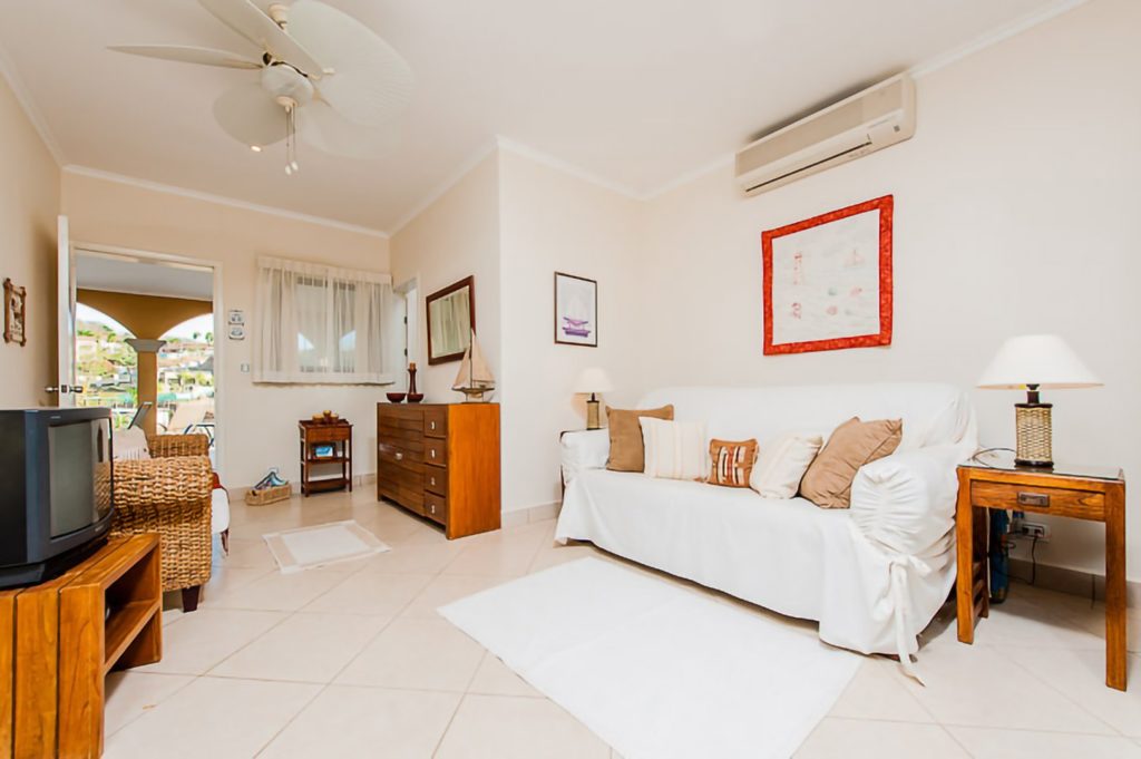 Clean bright decor throughout the villa makes it feel even more spacious.
