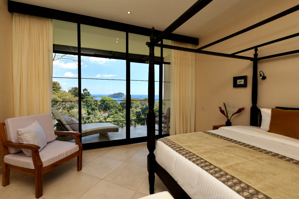 Bedrooms that are truly distinct with extraordinary forest and ocean views.