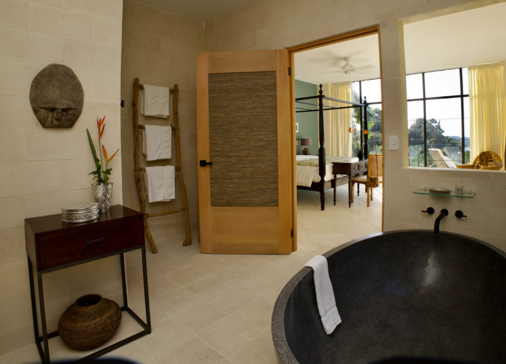 Each room boasts charmingly appointed full ensuite bathrooms.