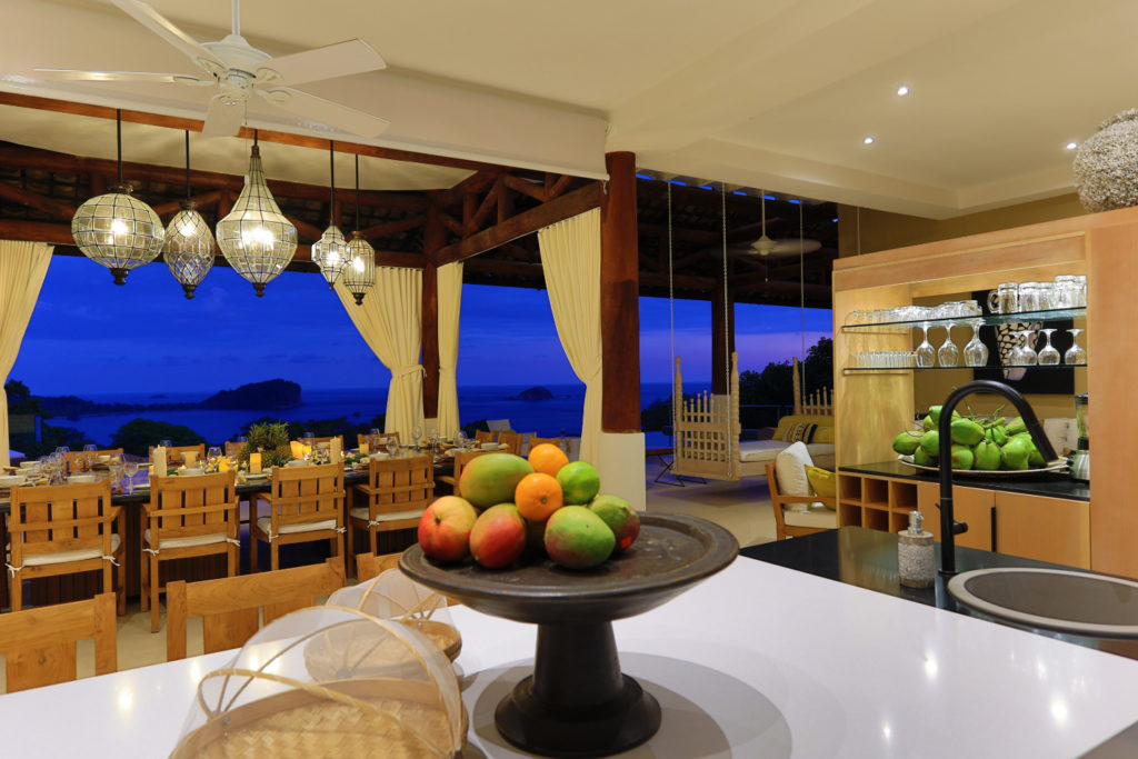 As night falls, dinner becomes a magical experience, complemented by awe-inspiring panoramic ocean views.
