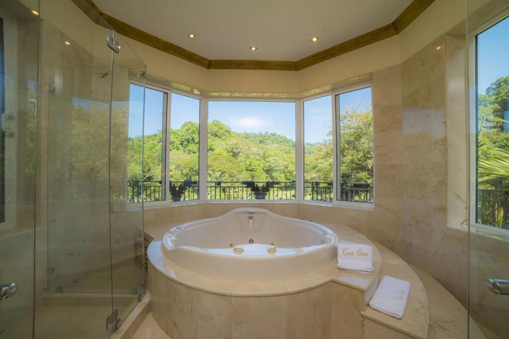 This would be the master bathroom bath,  soak and let your daily worries float away