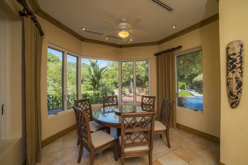 Dinner anyone, please sit and enjoy a delicious meal prepared by our private chef