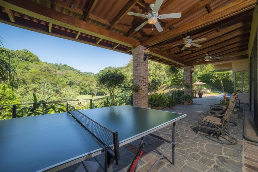 How about a game or Ping Pong, even if you are not a pro - you could be when your beautiful vacation comes to a bittier end