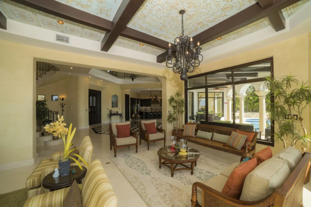 Spacious indoor sitting areas offer the ideal spot to relax and relive the day’s adventures.
