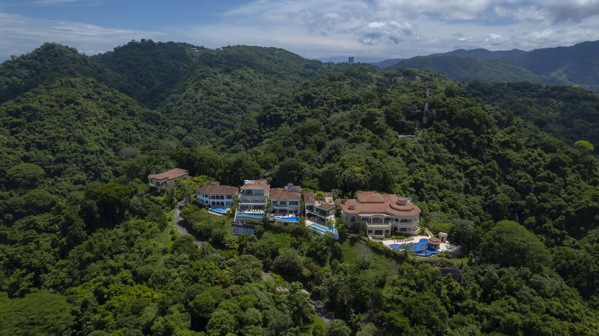 los suenos luxury villa aerial hilltop estate rainforest costa rica