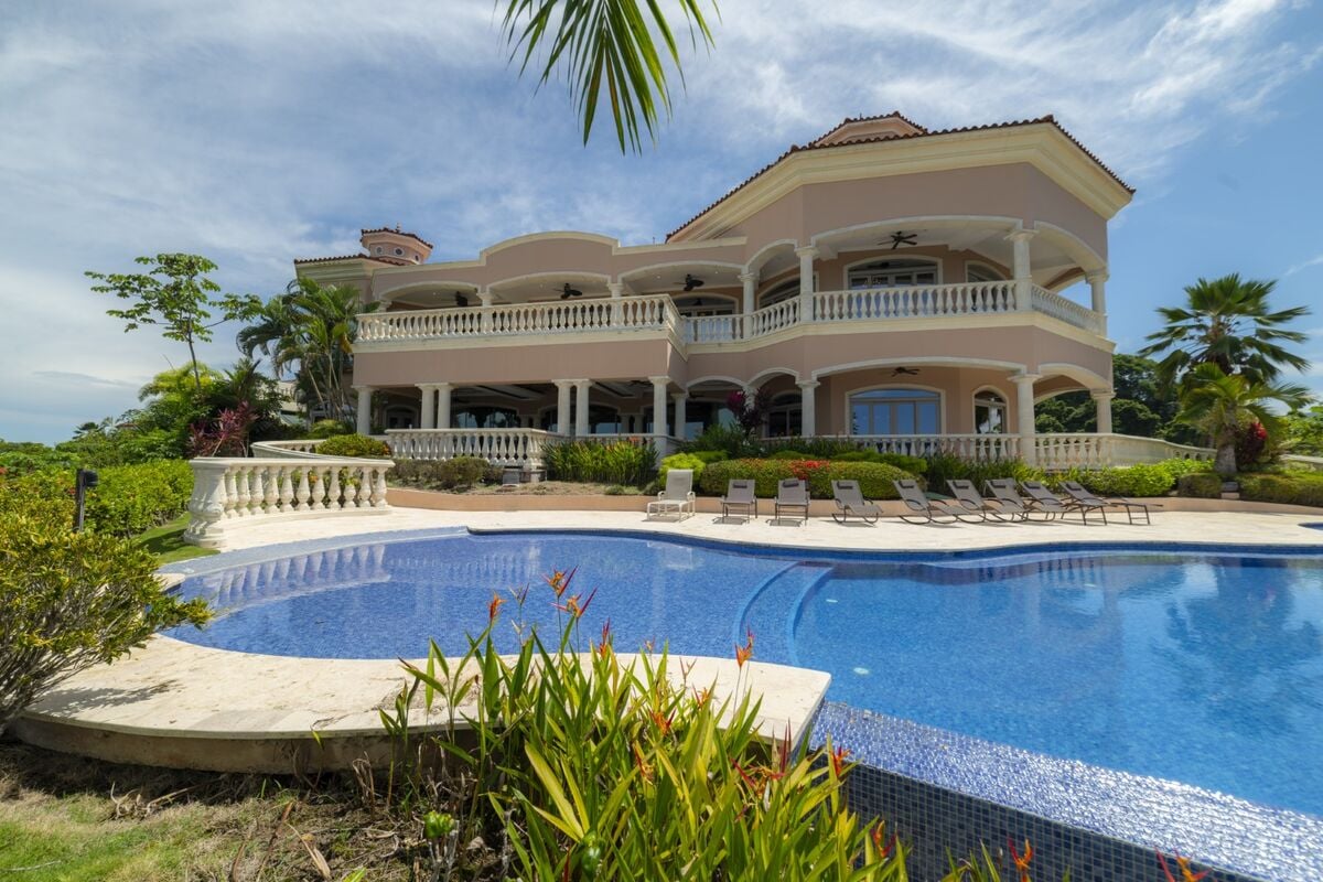 los suenos luxury villa exterior private pool terrace tropical costa rica