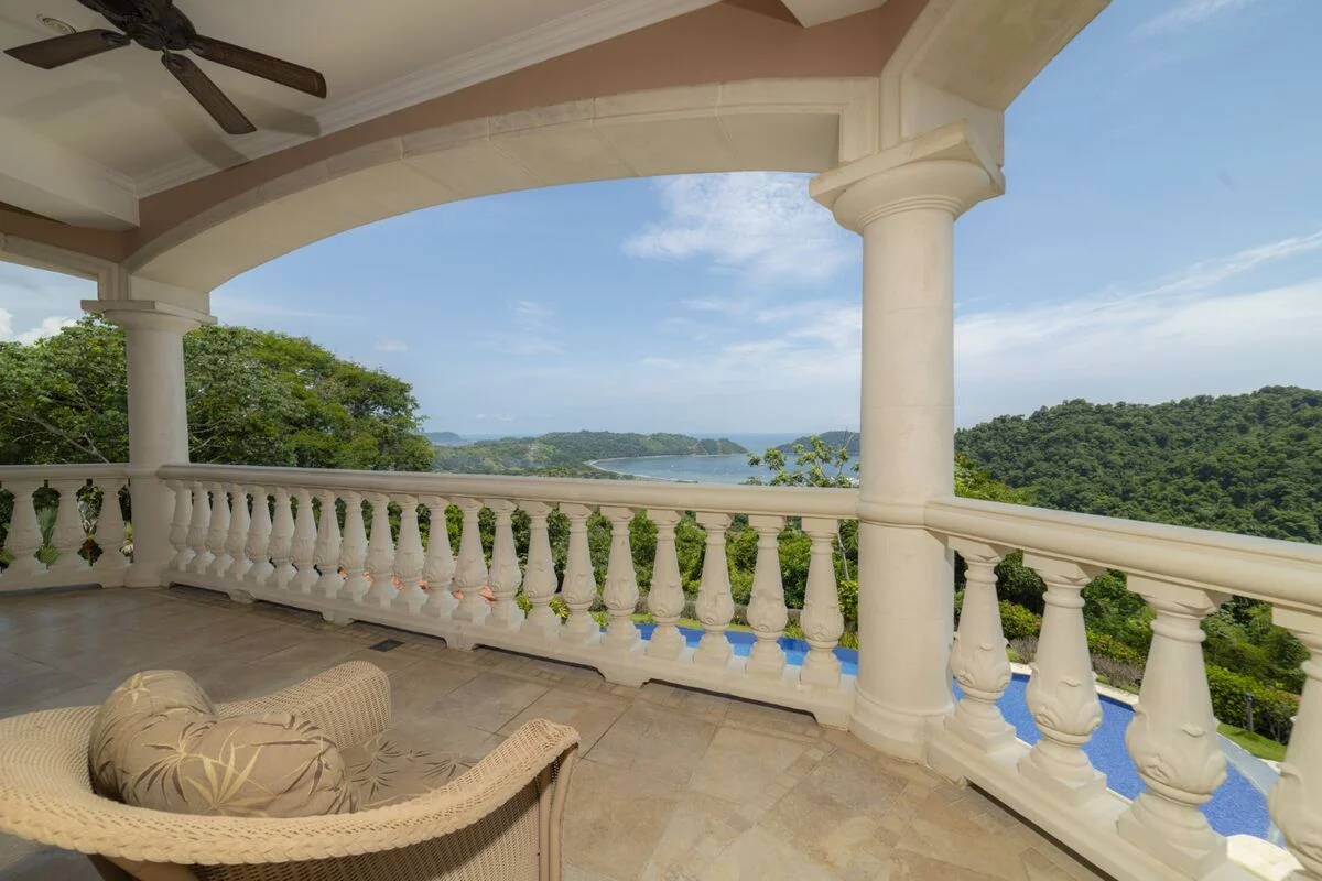luxury villa ocean view balcony terrace los suenos costa rica